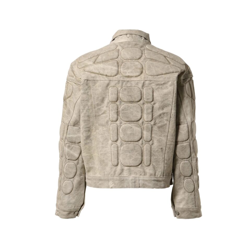 Satoshi Nakamoto Mailbag Moto Jacket - Image 2