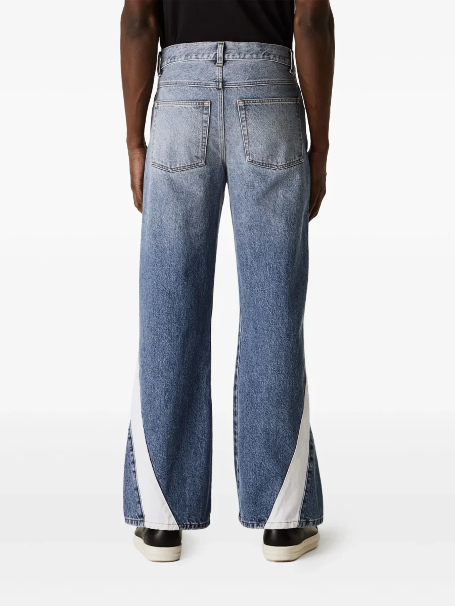 Satoshi Nakamoto Swirl Seam Jeans - Image 3