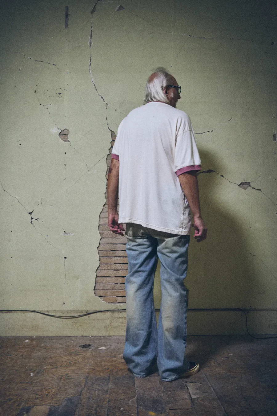 Satoshi Nakamoto Rutted Denim - Image 3