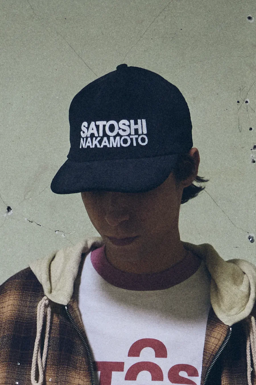 Satoshi Nakamoto Chainstitch Logo Hat 