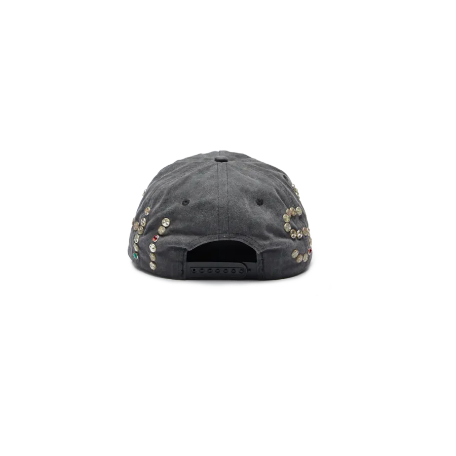 Satoshi Nakamoto Studded Wrap Around Hat - Image 5